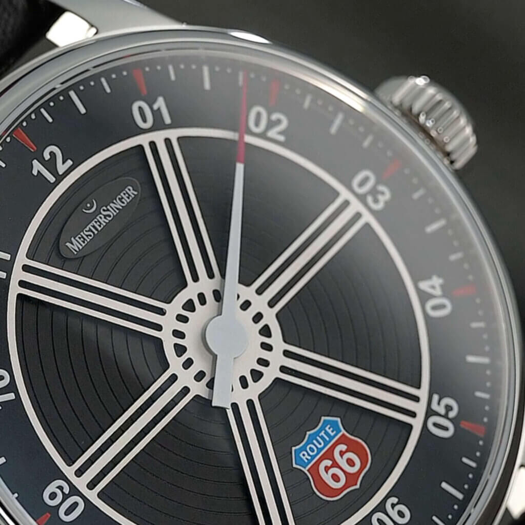 Edition Route 66 – Zifferblatt im Detail